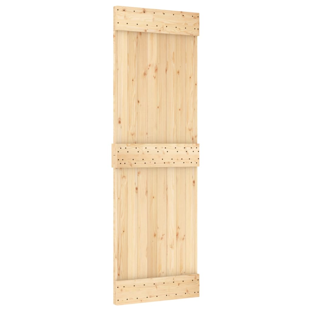 Schuifdeur met beslag 70x210 cm massief grenenhout