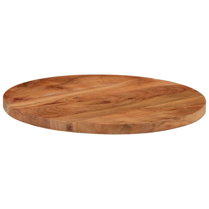 Tafelblad rond ø˜ 50x2,5 cm massief acaciahout