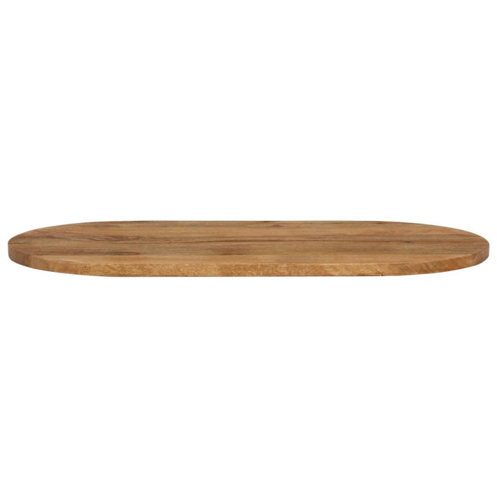 Tafelblad ovaal 140x50x2,5 cm massief mangohout