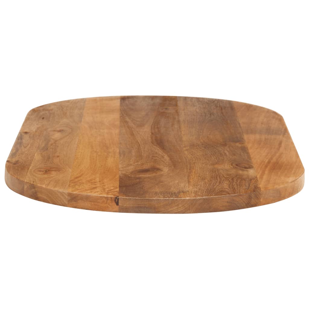 Tafelblad ovaal 110x40x3,8 cm massief mangohout