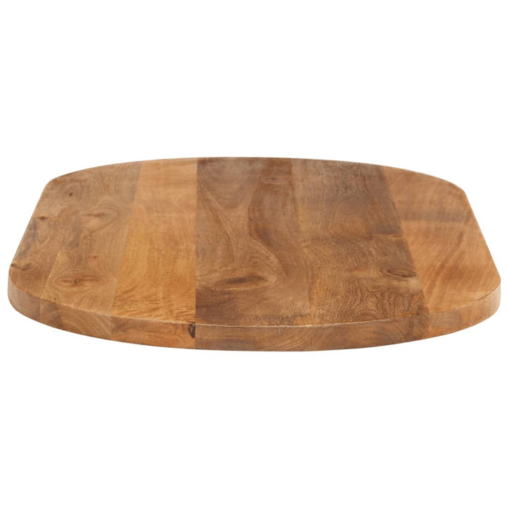 Tafelblad ovaal 110x40x3,8 cm massief mangohout