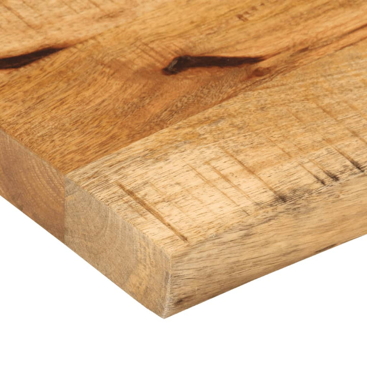 Tafelblad met natuurlijke rand 40x20x2,5 cm massief mangohout