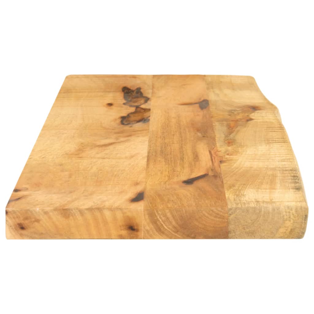 Tafelblad met natuurlijke rand 70x20x2,5 cm massief mangohout