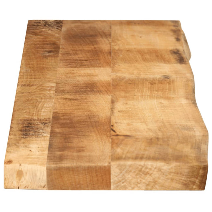 Tafelblad met natuurlijke rand 160x20x2,5 cm massief mangohout