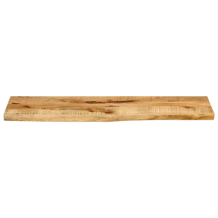 Tafelblad met natuurlijke rand 110x30x2,5 cm massief mangohout