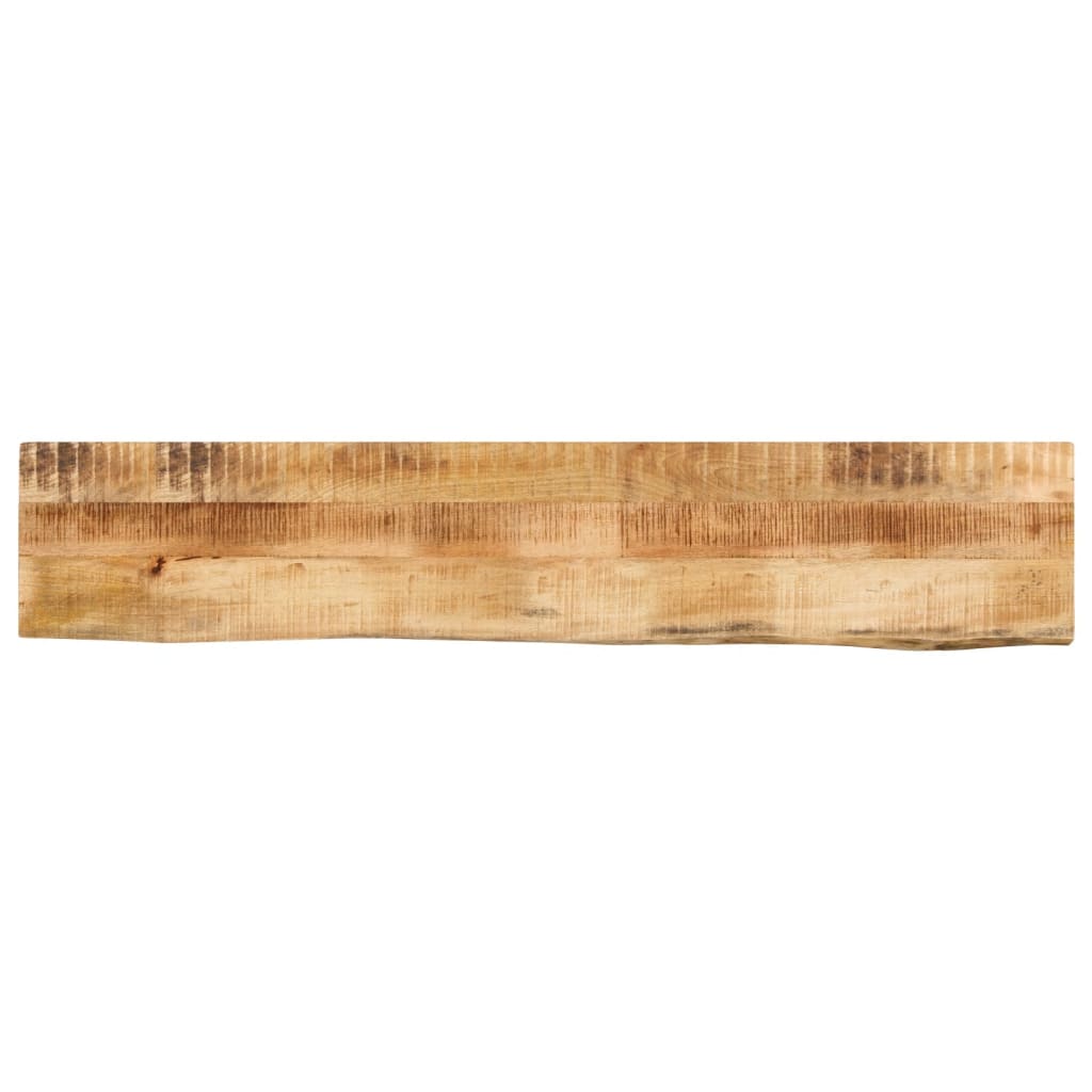 Tafelblad met natuurlijke rand 160x30x2,5 cm massief mangohout