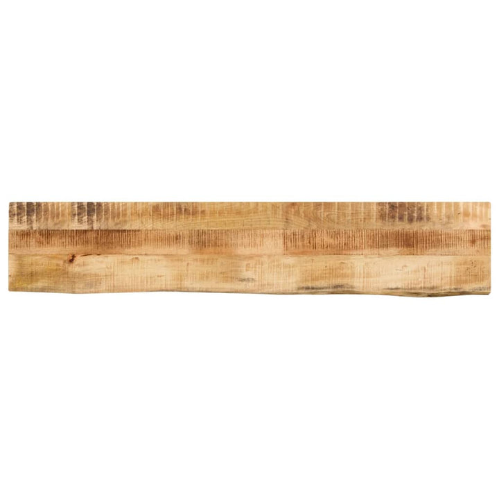 Tafelblad met natuurlijke rand 180x30x2,5 cm massief mangohout