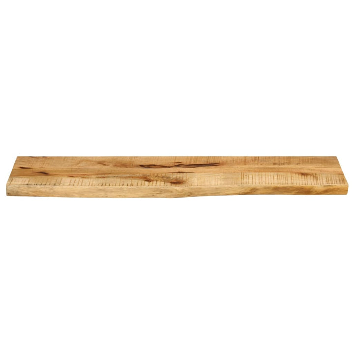 Tafelblad met natuurlijke rand 100x40x2,5 cm massief mangohout