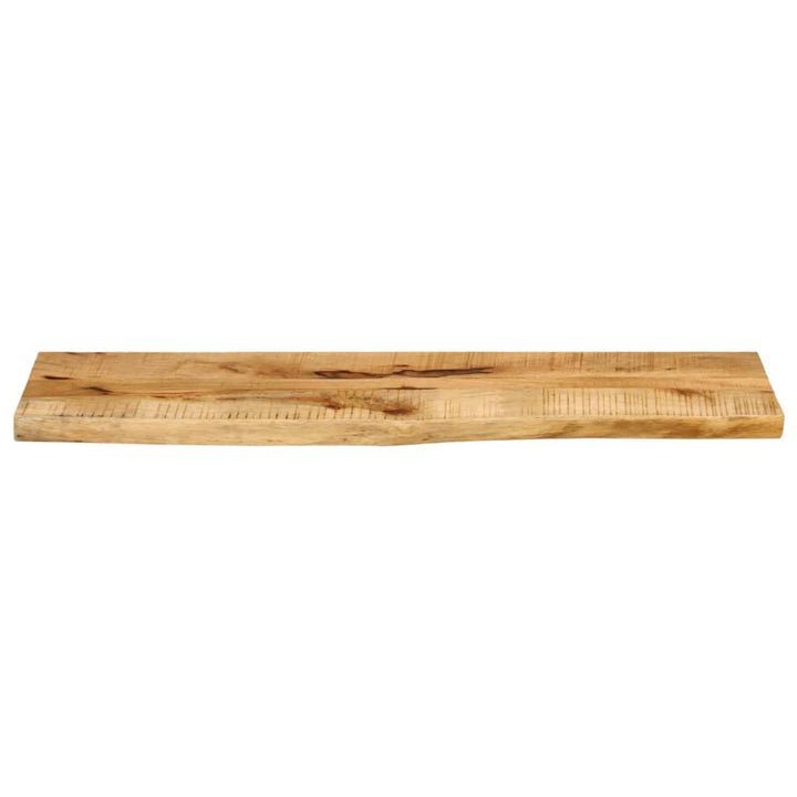 Tafelblad met natuurlijke rand 100x30x3,8 cm massief mangohout