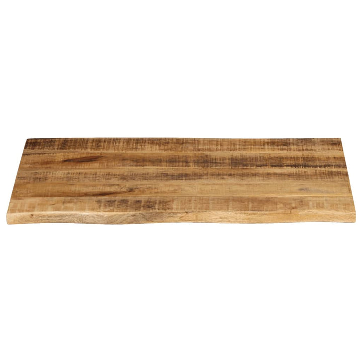 Tafelblad met natuurlijke rand 70x60x3,8 cm massief mangohout