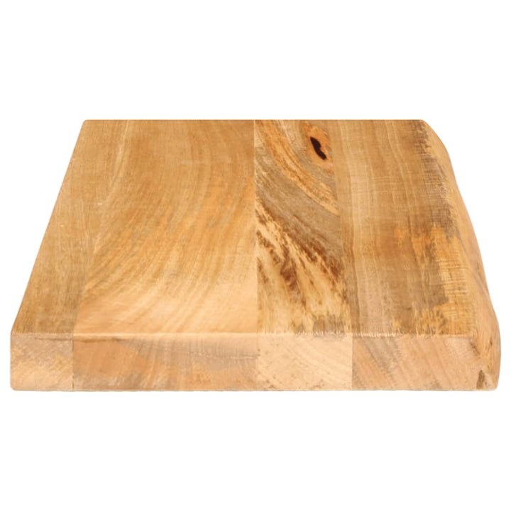 Tafelblad met natuurlijke rand 40x20x2,5 cm massief mangohout