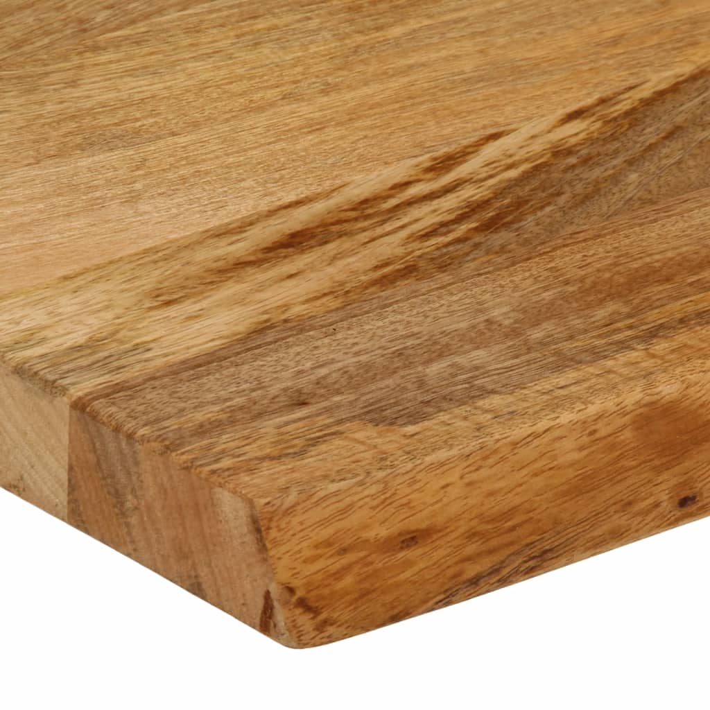 Tafelblad met natuurlijke rand 40x20x2,5 cm massief mangohout