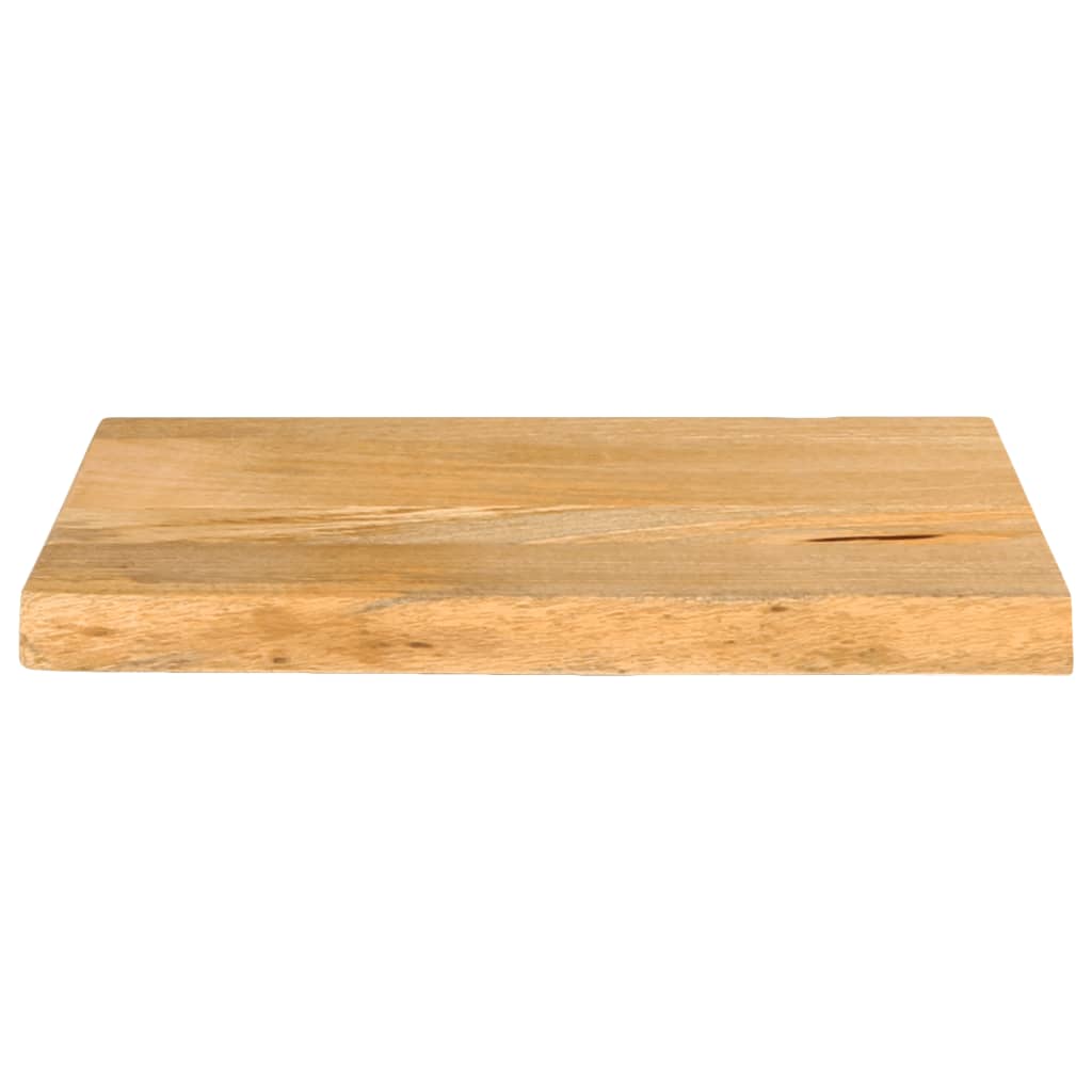 Tafelblad met natuurlijke rand 50x20x2,5 cm massief mangohout