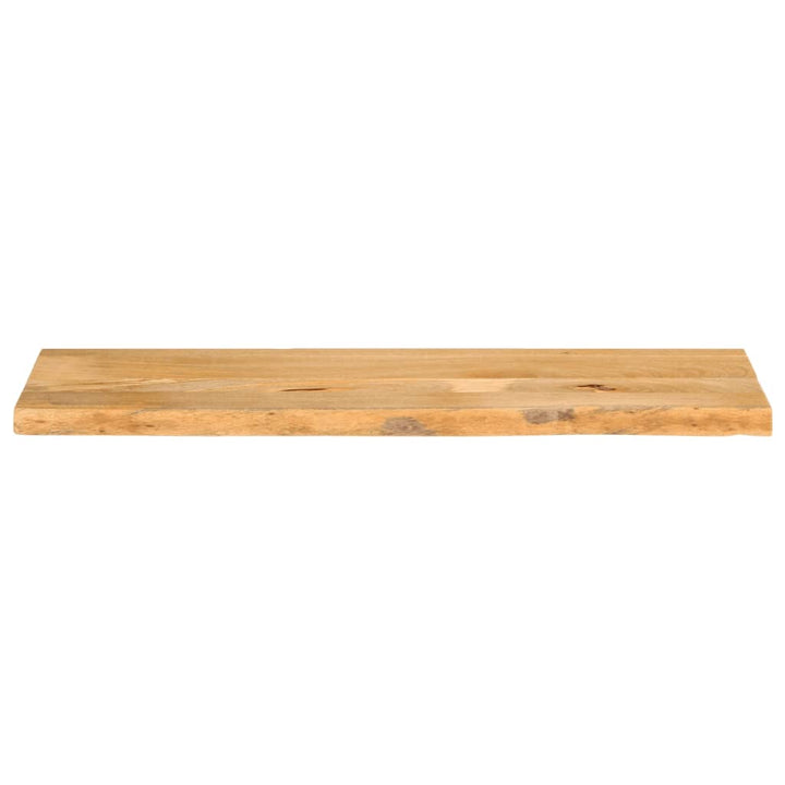 Tafelblad met natuurlijke rand 100x20x2,5 cm massief mangohout