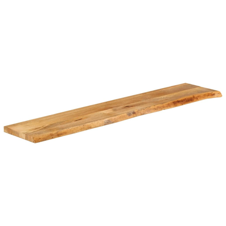 Tafelblad met natuurlijke rand 160x20x2,5 cm massief mangohout