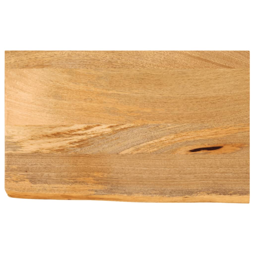 Tafelblad met natuurlijke rand 60x30x2,5 cm massief mangohout