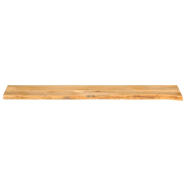 Tafelblad met natuurlijke rand 160x30x2,5 cm massief mangohout