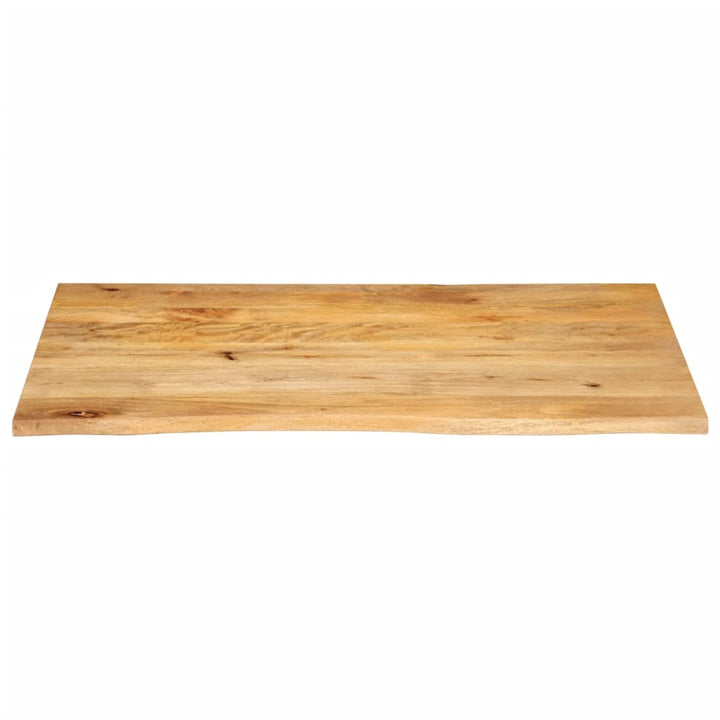 Tafelblad met natuurlijke rand 110x60x2,5 cm massief mangohout