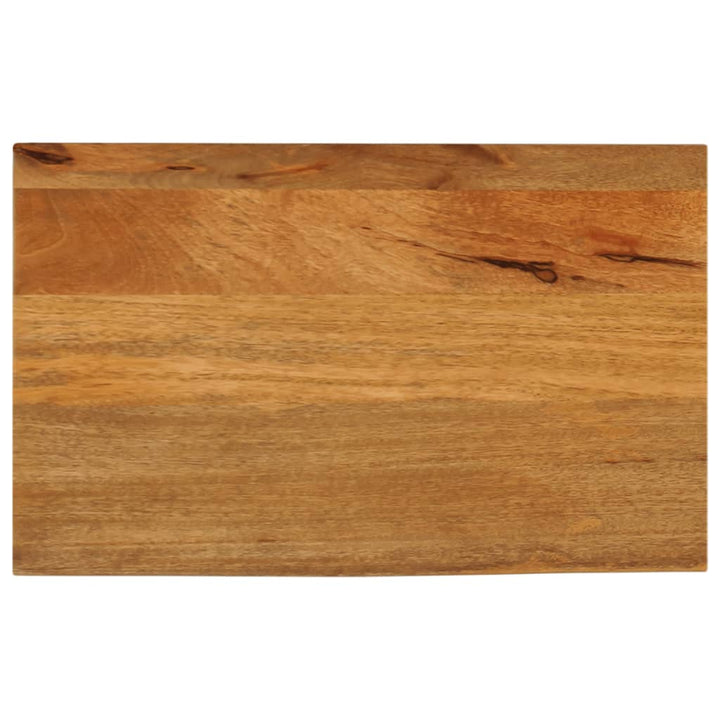 Tafelblad met natuurlijke rand 50x20x2,5 cm massief mangohout