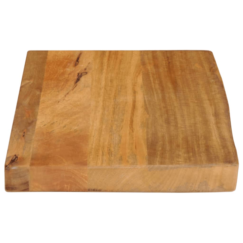 Tafelblad met natuurlijke rand 50x20x2,5 cm massief mangohout