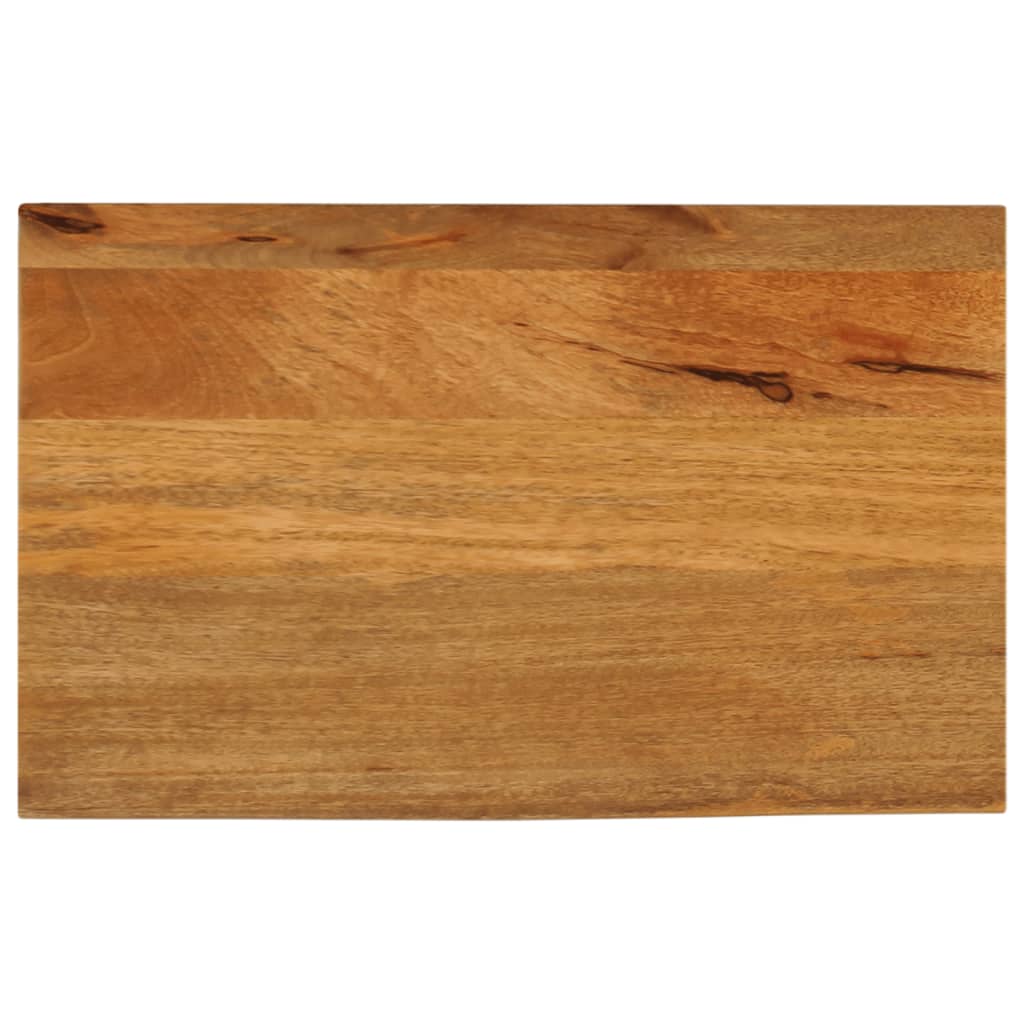 Tafelblad met natuurlijke rand 60x20x2,5 cm massief mangohout