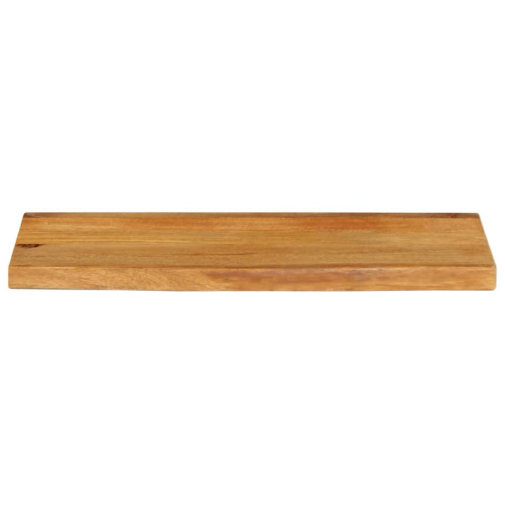 Tafelblad met natuurlijke rand 90x30x2,5 cm massief mangohout