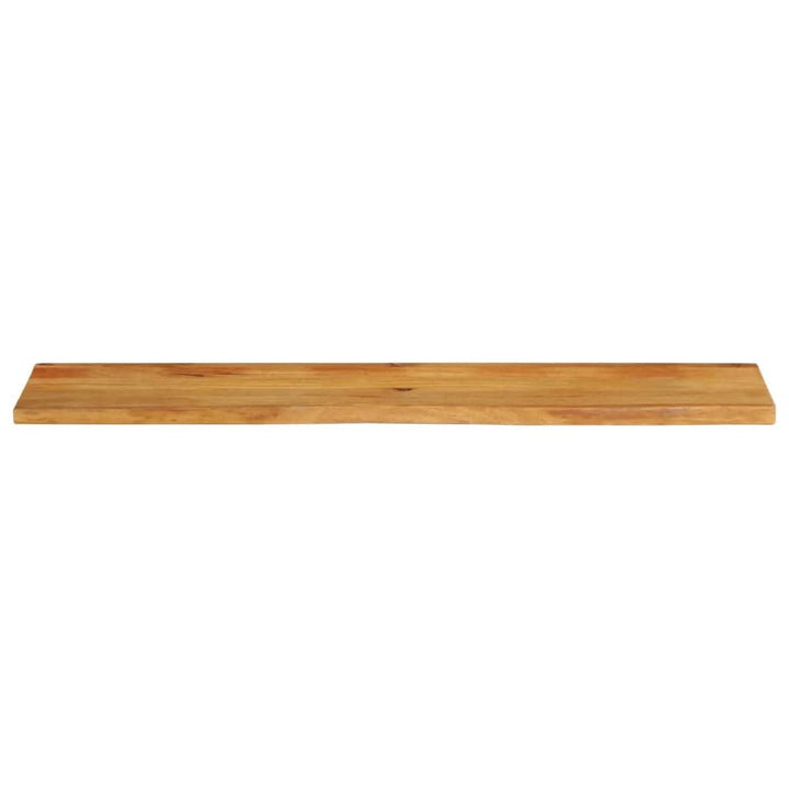 Tafelblad met natuurlijke rand 180x40x2,5 cm massief mangohout