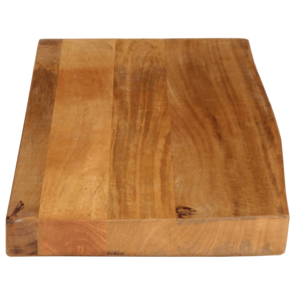 Tafelblad met natuurlijke rand 70x30x3,8 cm massief mangohout