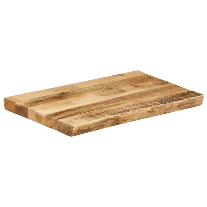 Tafelblad met natuurlijke rand 60x40x2,5 cm massief mangohout