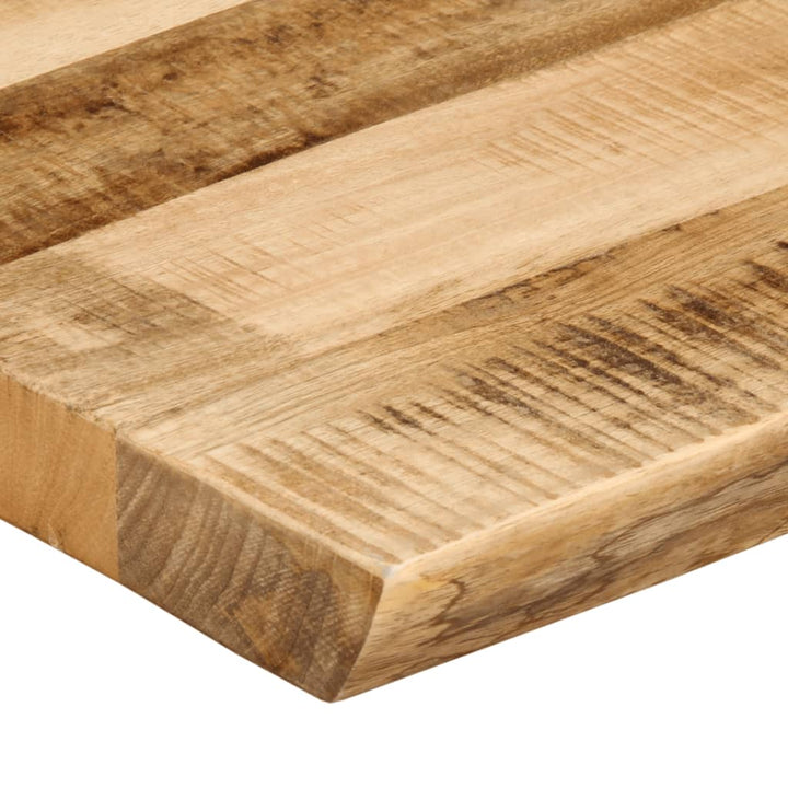 Tafelblad met natuurlijke rand 60x40x2,5 cm massief mangohout