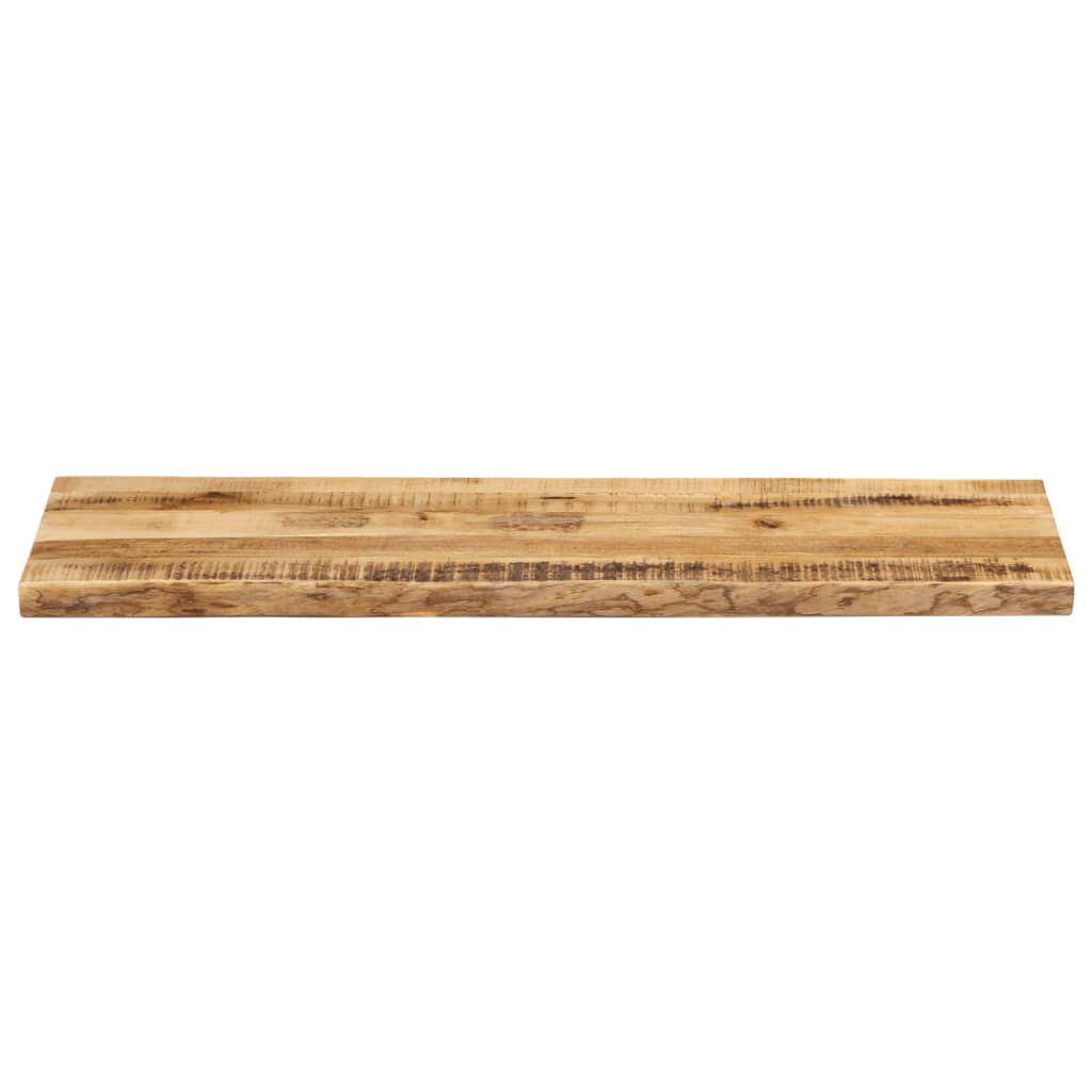 Tafelblad met natuurlijke rand 110x40x2,5 cm massief mangohout