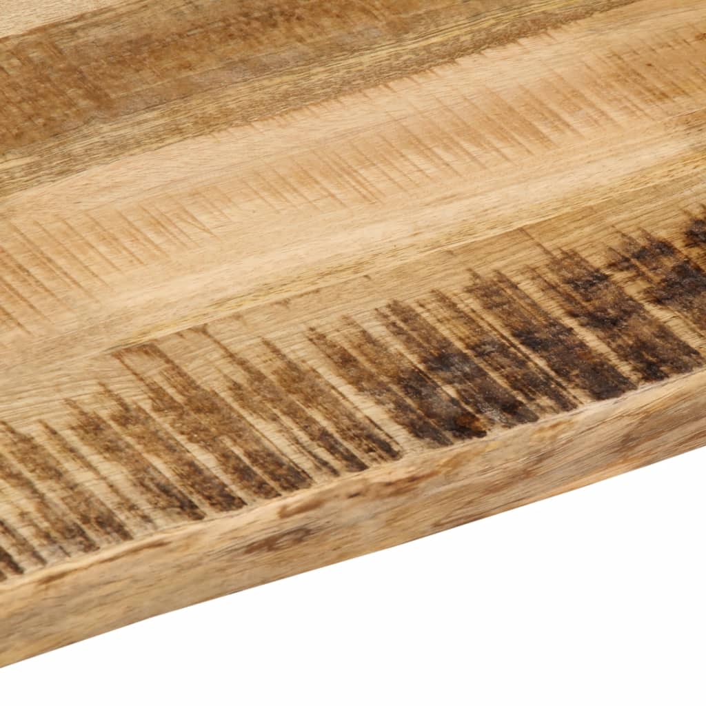 Tafelblad met natuurlijke rand 110x40x2,5 cm massief mangohout