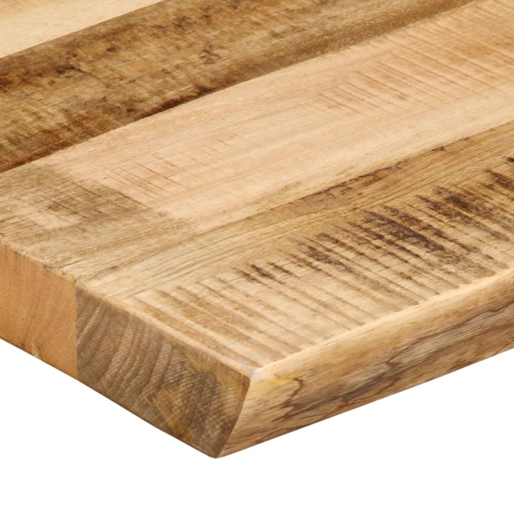 Tafelblad met natuurlijke rand 90x40x3,8 cm massief mangohout