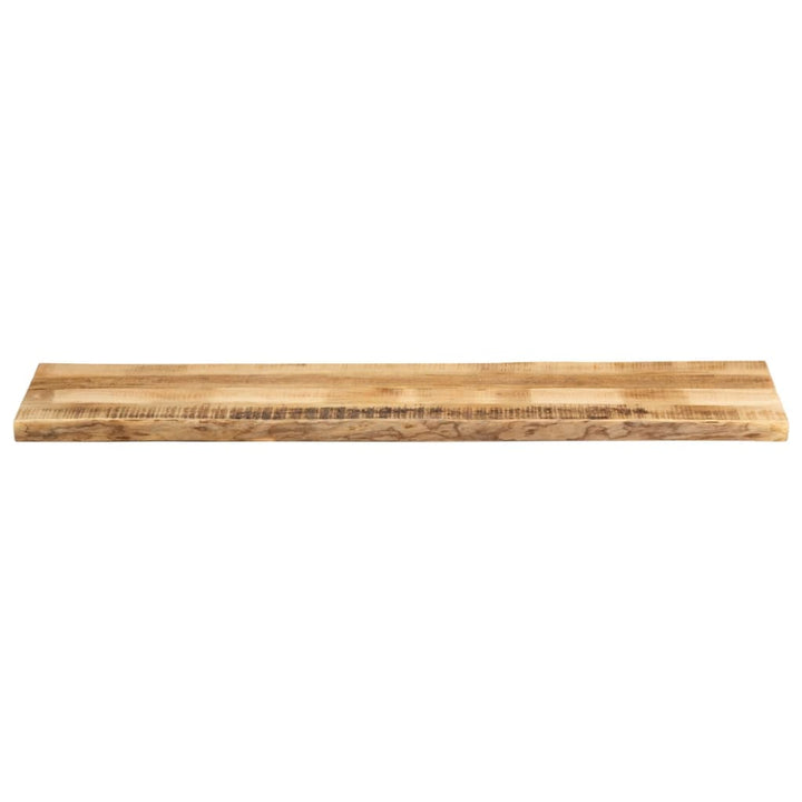 Tafelblad met natuurlijke rand 160x40x3,8 cm massief mangohout