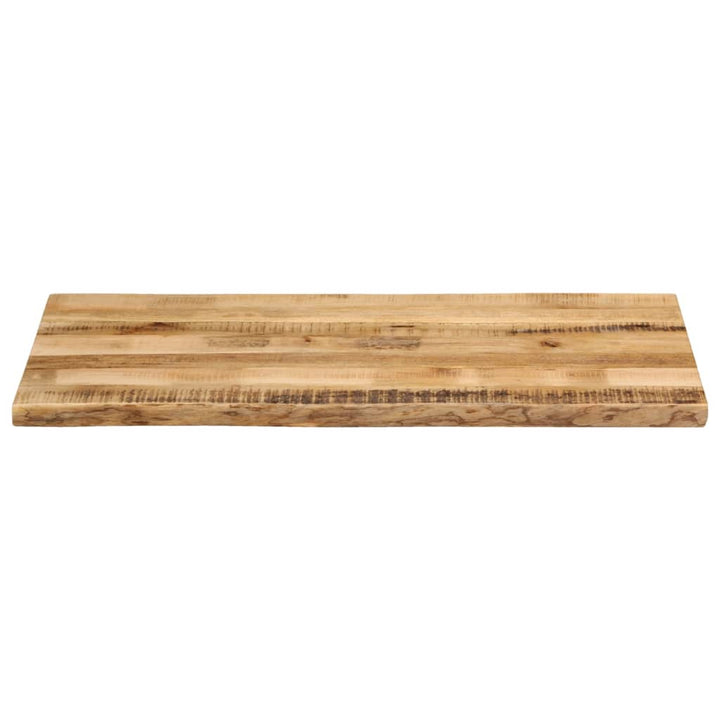 Tafelblad met natuurlijke rand 100x60x3,8 cm massief mangohout