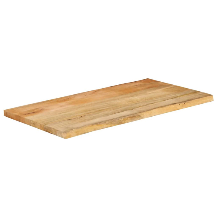 Tafelblad met natuurlijke rand 110x60x2,5 cm massief mangohout