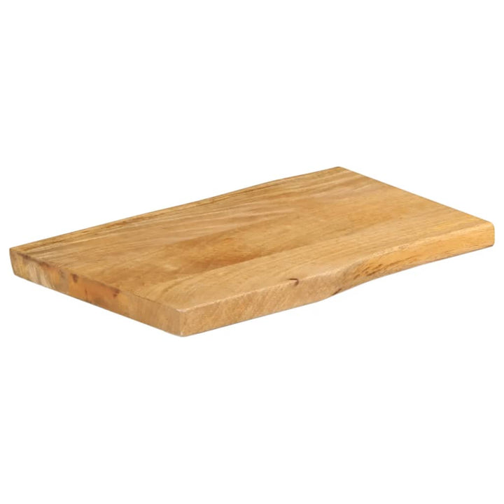 Tafelblad met natuurlijke rand 50x40x3,8 cm massief mangohout