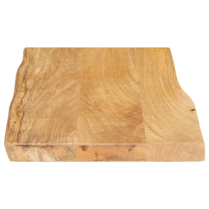 Tafelblad met natuurlijke rand 50x40x3,8 cm massief mangohout