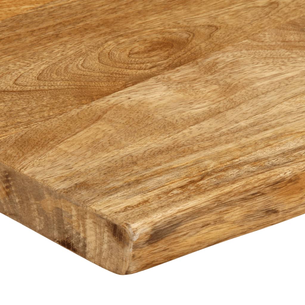 Tafelblad met natuurlijke rand 50x40x3,8 cm massief mangohout