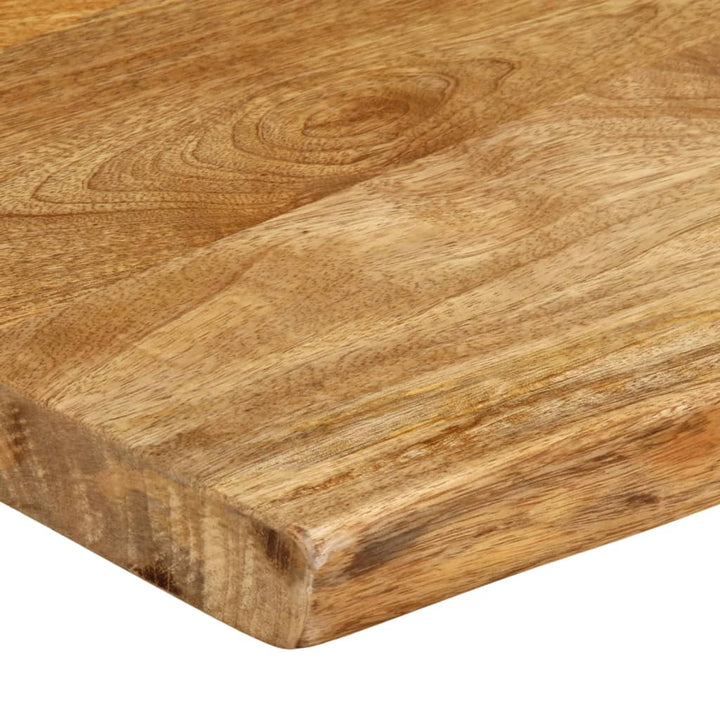 Tafelblad met natuurlijke rand 80x40x3,8 cm massief mangohout