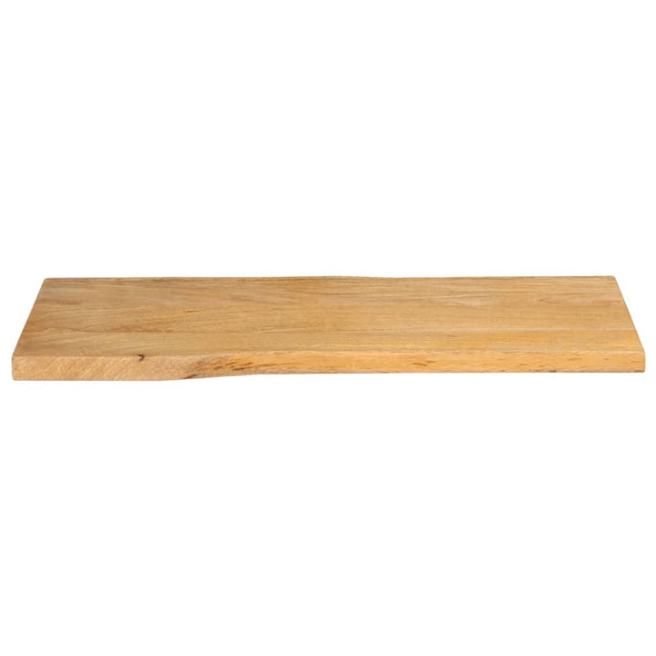 Tafelblad met natuurlijke rand 90x40x3,8 cm massief mangohout