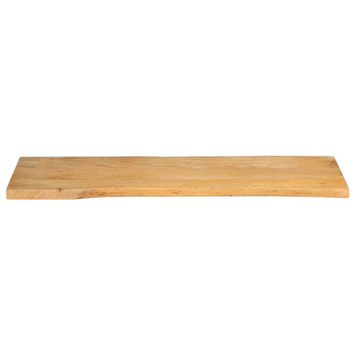 Tafelblad met natuurlijke rand 110x40x3,8 cm massief mangohout