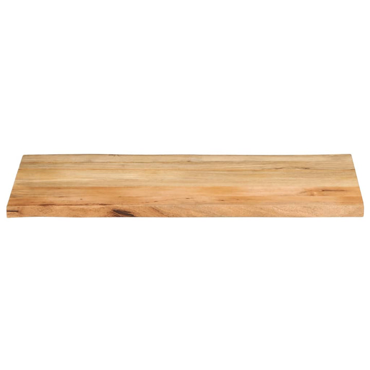 Tafelblad met natuurlijke rand 110x60x3,8 cm massief mangohout