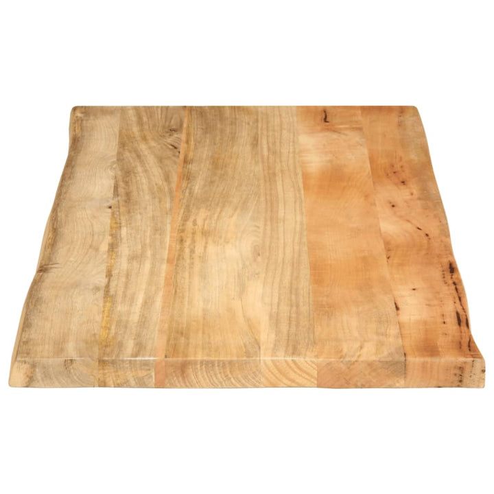 Tafelblad met natuurlijke rand 110x60x3,8 cm massief mangohout