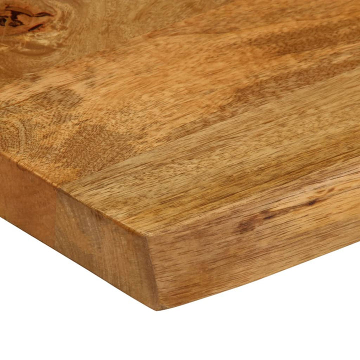 Tafelblad met natuurlijke rand 90x40x2,5 cm massief mangohout