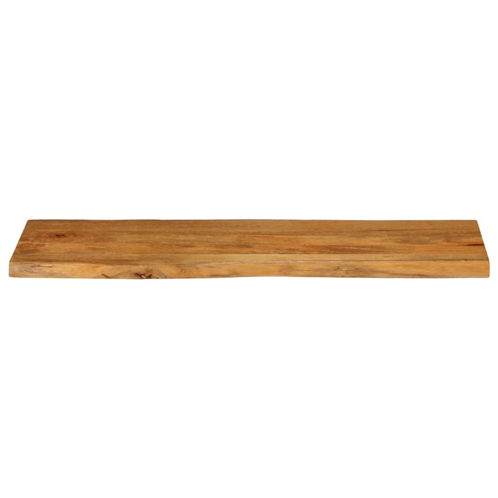 Tafelblad met natuurlijke rand 110x40x2,5 cm massief mangohout