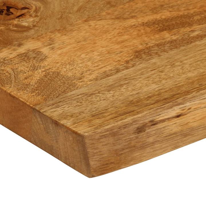 Tafelblad met natuurlijke rand 110x40x2,5 cm massief mangohout