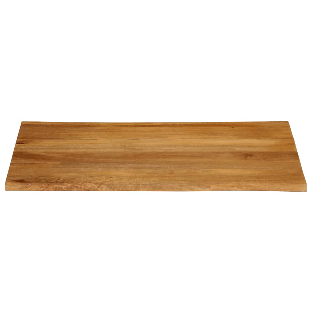 Tafelblad met natuurlijke rand 100x80x3,8 cm massief mangohout