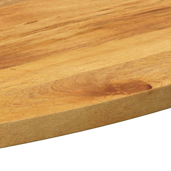 Tafelblad ovaal 100x40x2,5 cm massief mangohout