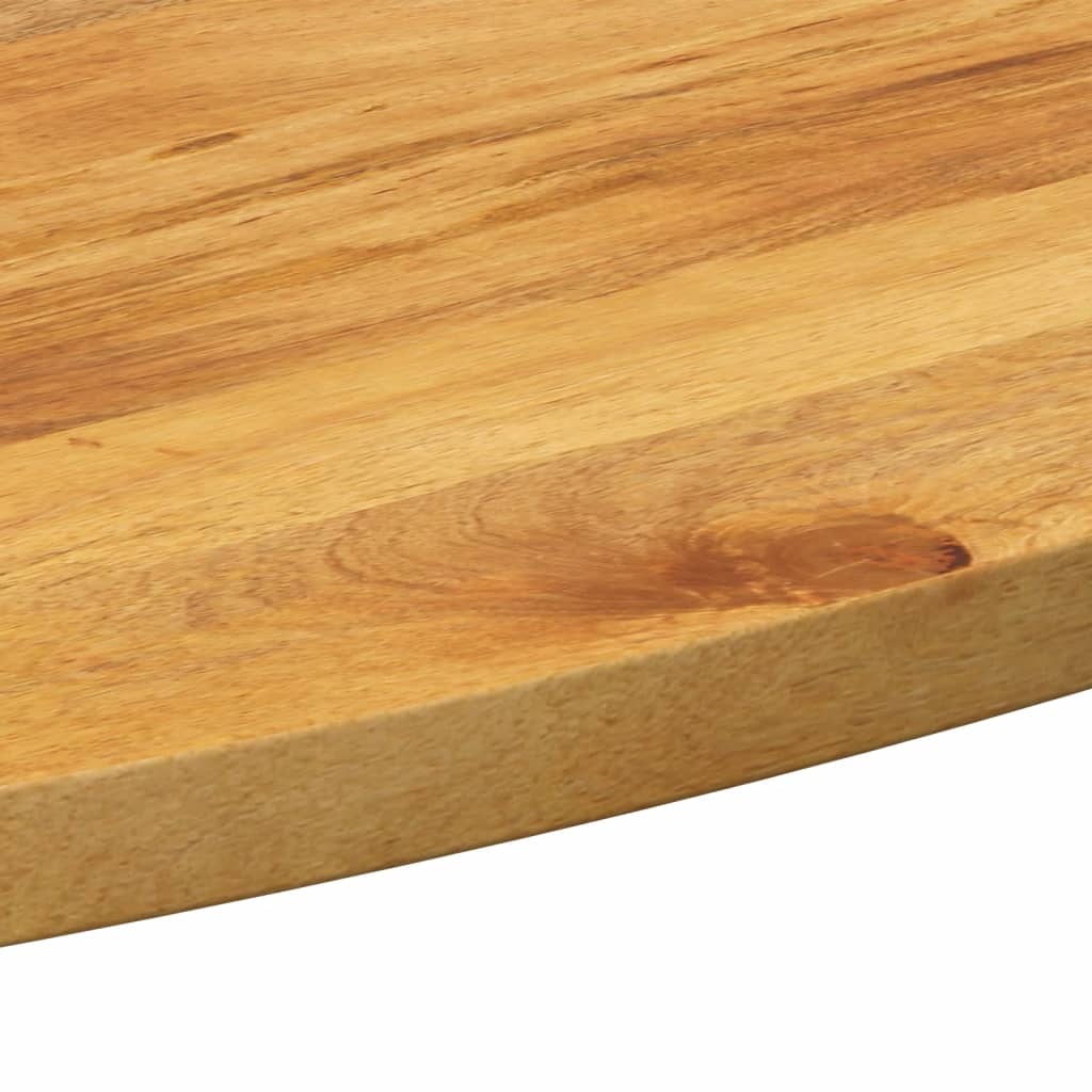 Tafelblad ovaal 110x50x2,5 cm massief mangohout